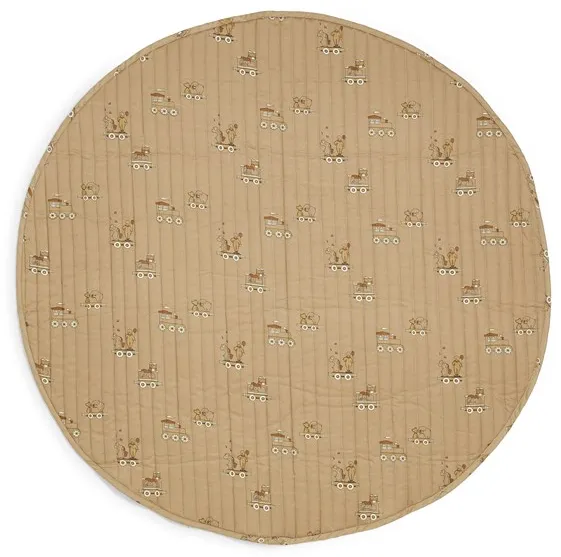 Nuuroo Ola gestepptes Spielteppich - Carnival Train